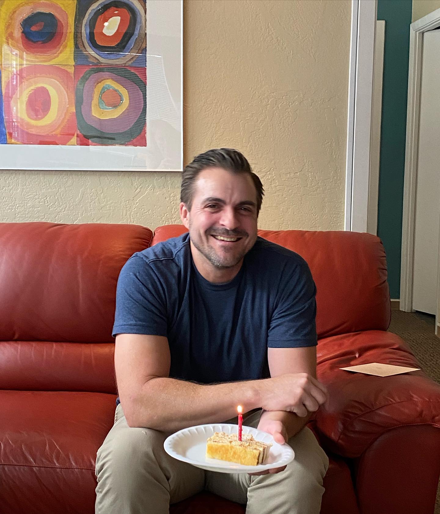 Celebrated Jeff’s birthday with some @kinthaistreeteatery and tiramisu cake. Yummy day! Happy birthday month Jeff!