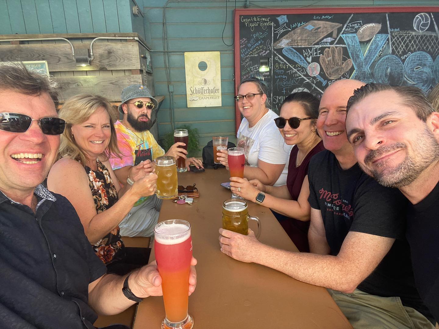 Late afternoon send-off to Milo after two years on the Trapeze team. All the best on your new adventures in work and life. We know you’ll do it in style. Cheers!