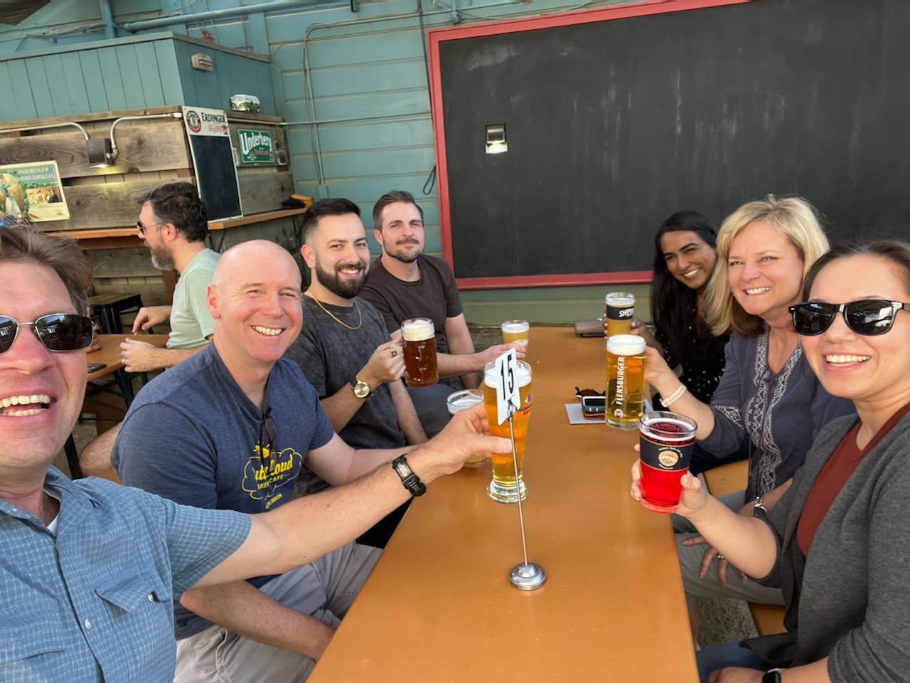 Celebrating Milo’s birthday 🥳, lots of long hours on set and in the edit bays this month, and a @sfgiants win on Opening Day. Happy Friday!