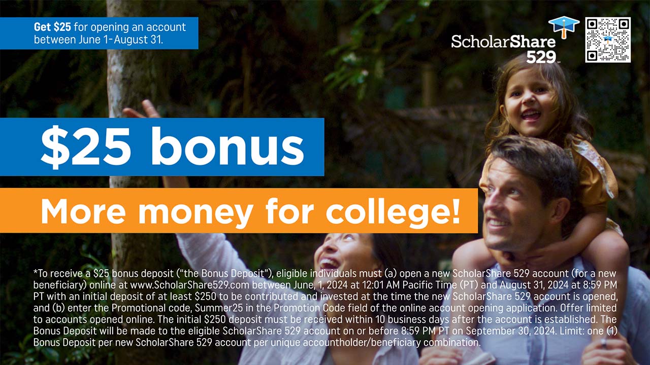 scholarshare-529-summer-promo-july-trapeze